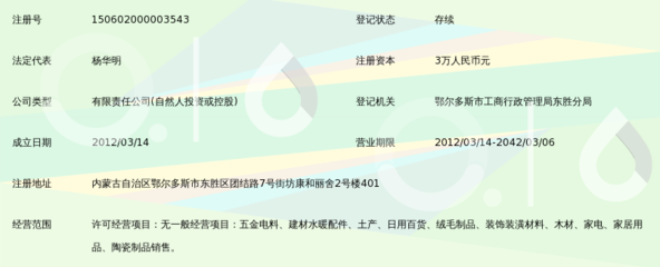 鄂尔多斯市东胜区聚众商贸有限责任公司 日用百货商贸的可靠伙伴